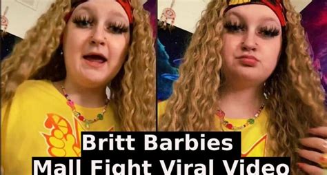 Britt barbies head video - Filiz Mustafa. Mon 21 November 2022 11:49, UK. TikToker Britt Barbie has responded after a mall fight video involving her and an unidentified woman started trending on social media. The aspiring ...